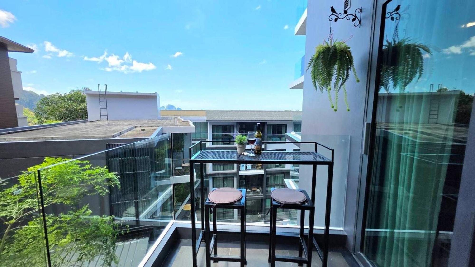 Room In Apartment - A301- Forest View Corner Unit 1Br-1Bath Ao Nang Extérieur photo