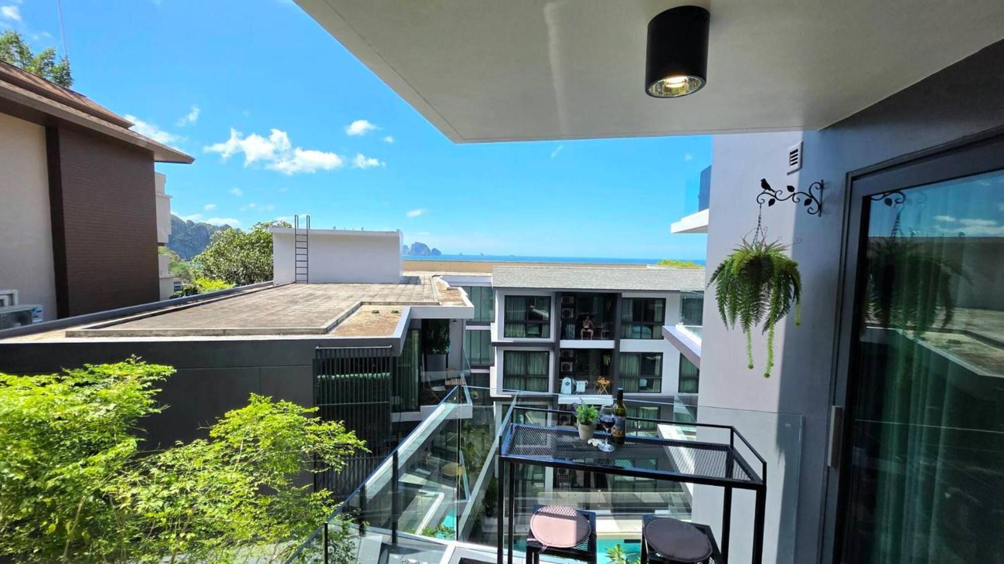 Room In Apartment - A301- Forest View Corner Unit 1Br-1Bath Ao Nang Extérieur photo