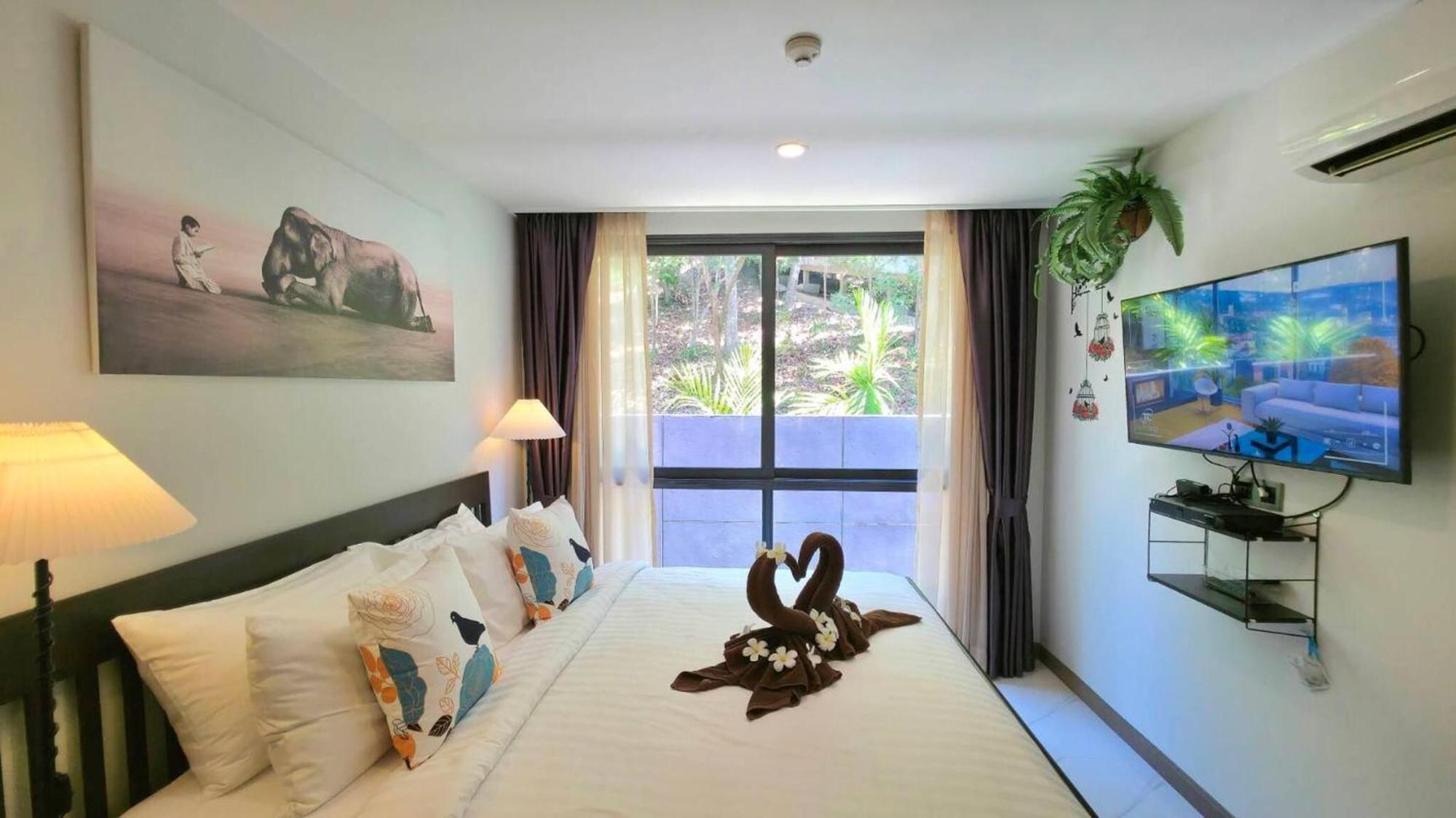 Room In Apartment - A301- Forest View Corner Unit 1Br-1Bath Ao Nang Extérieur photo