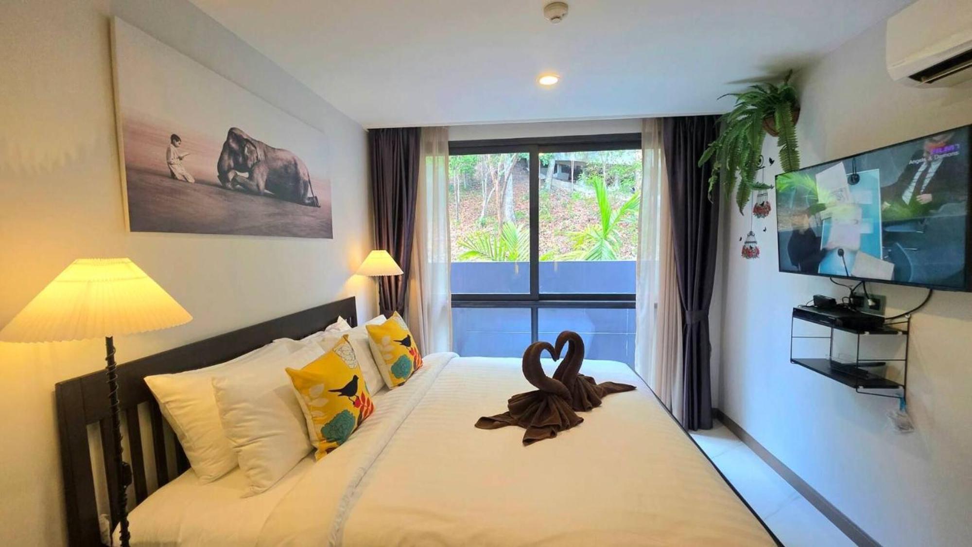 Room In Apartment - A301- Forest View Corner Unit 1Br-1Bath Ao Nang Extérieur photo
