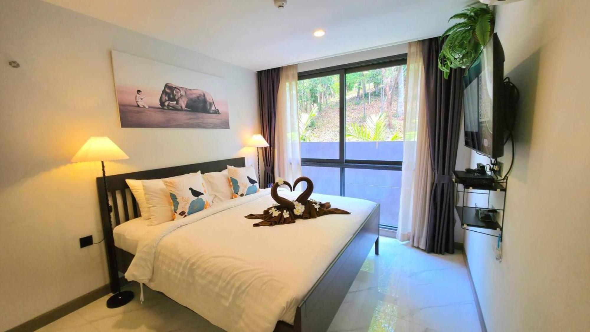 Room In Apartment - A301- Forest View Corner Unit 1Br-1Bath Ao Nang Extérieur photo