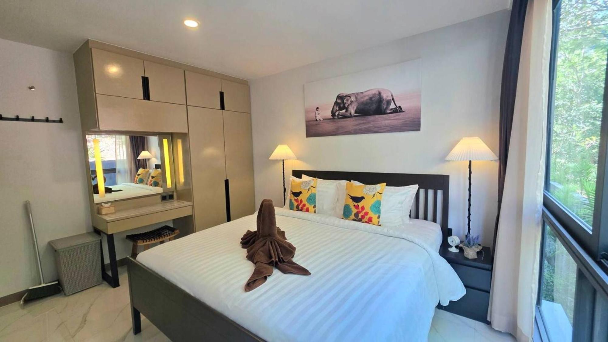 Room In Apartment - A301- Forest View Corner Unit 1Br-1Bath Ao Nang Extérieur photo