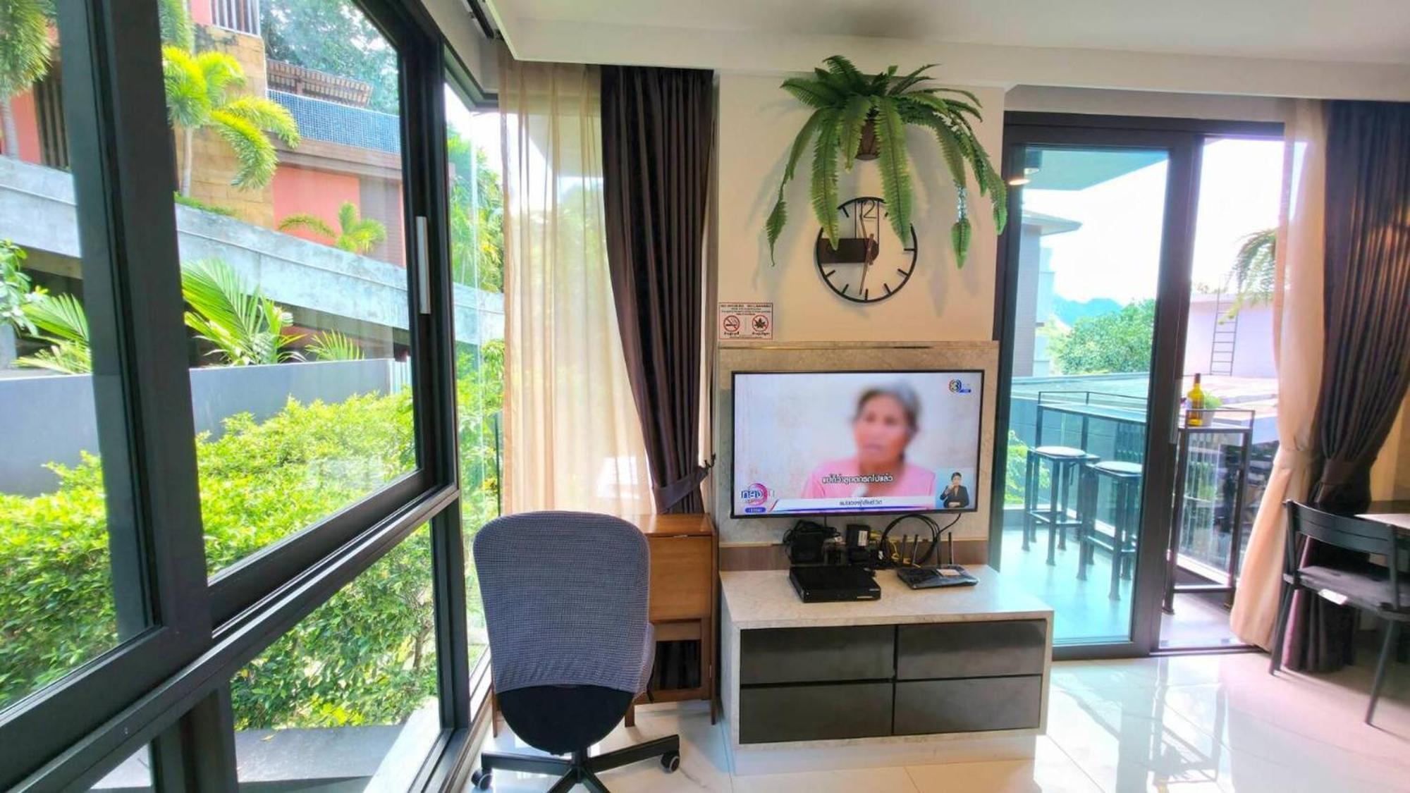 Room In Apartment - A301- Forest View Corner Unit 1Br-1Bath Ao Nang Extérieur photo